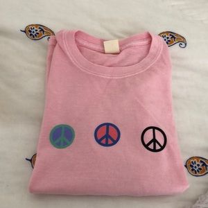 nwot urban outfitters peace t shirt